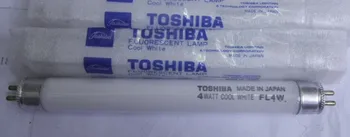 2шт лампа TOSHIBA FL4W мощностью 4 Вт, люминесцентная лампа холодного белого цвета мощностью 4 Вт