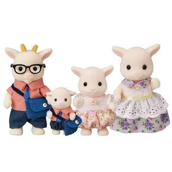 Sylvanian Families New Brightfield Goat Family 4 шт. Набор игрушек для животных Куклы Подарок для девочки Новый в коробке 5622