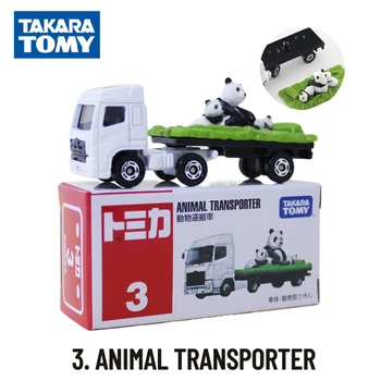 Takara Tomy Tomica Classic 1-30, миниатюрная копия масштабной модели автомобиля ANIMAL TRANSPORTER, детские рождественские подарочные игрушки для мальчиков