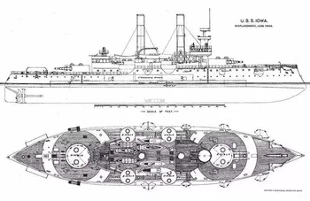 1/700 USS Iowa времен Первой мировой ВОЙНЫ, бывший дредноут BB-4, игрушечная модель корабля, игрушка для хобби
