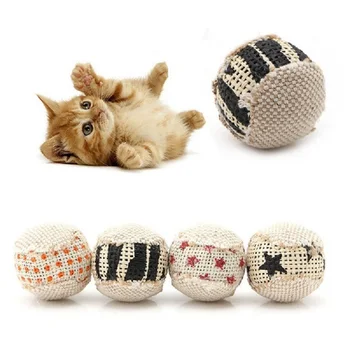 1 шт. игрушечный мяч для кошек и собак, интерактивные игрушки для кошек, жевательный мяч, обучающие принадлежности для домашних животных