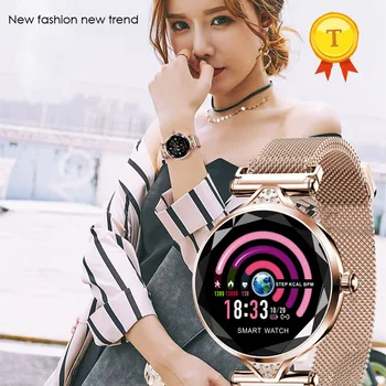 2019 Новый Модный ремешок, женский дизайнерский браслет, роскошный ремешок для часов, смарт-браслет, дисплей часов, Фитнес-трекер, удаленная камера