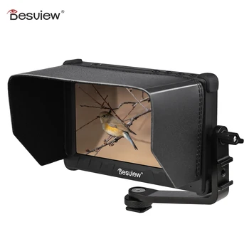 Bestview P5II 5,5-Дюймовая Компактная Камера Полевой Монитор 4K Вход и Выход 3D LUT Настройка HDR Мониторинг Солнцезащитный Козырек для Зеркальной Камеры