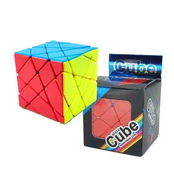 Fanxin Axis Magic Stickerless Cubes 4x4 Magic Cube Higth Diffuclty Specail Креативная Головоломка Развивающие Игрушки для Детей