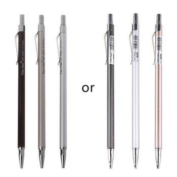 M17F 3шт 0,7 мм автоматический карандаш для офисных и школьных металлических ручек, расходные материалы, механический карандаш