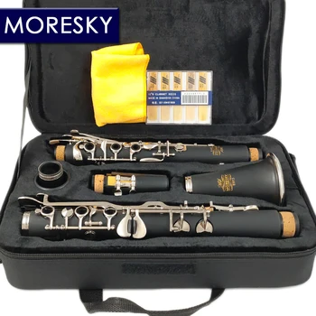 MORESKY German G Tune 20 клавишный кларнет Материал корпуса ABS Смола Никелированные ключи E913