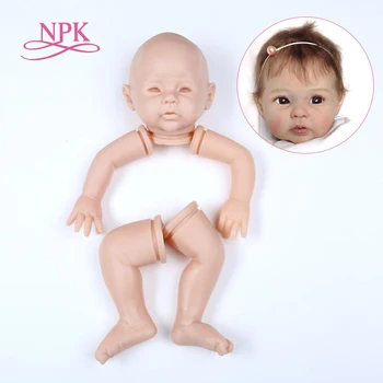 NPK 20-дюймовый комплект для куклы-реборн, незаконченные части куклы 