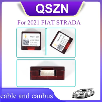 QSZN 16-КОНТАКТНЫЙ кабель питания Canbus Box Декодер RP5-FT-003 Для 2021 FIAT STRADA Жгут Проводов Автомобильного Радио
