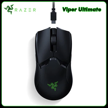 Razer Viper Ultimate Hyperspeed Самая Легкая Беспроводная Игровая мышь ФОКУС + Оптический Сенсор 20000DPI Цветовая Подсветка 8 Кнопок Мыши