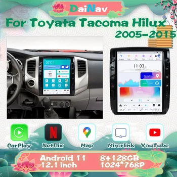 Автомагнитола 128G Android 11 для TOYOTA Tacoma HILUX 2005-2015Multimedia player, GPS-навигация, Wi-Fi Головное устройство Carplay