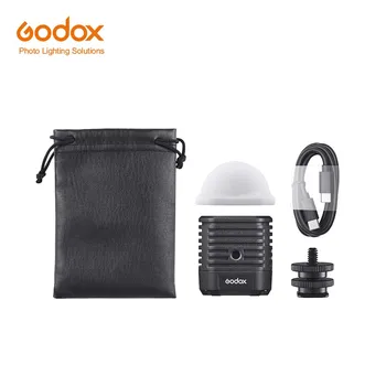 в наличии водонепроницаемая светодиодная лампа Godox WL4B 5600K с поддержкой мобильного приложения