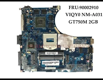 Восстановленная VIQY0 NM-A031 ДЛЯ Lenovo Ideapad Y410P Материнская плата Ноутбука FRU 90002910 HM86 PGA947 GT750M 2 ГБ Полностью протестирована