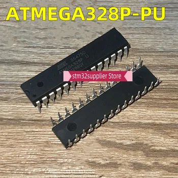 Встроенный микроконтроллер ATMEGA328P-PU с микроконтроллером DIP-28, новая оригинальная гарантия ATMEGA328P