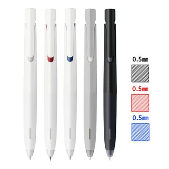 Гелевая ручка для печати 0,5 мм, Японские канцелярские принадлежности, черные синие красные чернила, ручка для подписи для детей, подарок для школы, милые канцелярские принадлежности