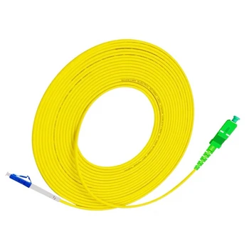 Гибкий провод оптического волокна SC/APC-LC/UPC Симплексный Диаметр 3 мм Длина однорежимного шнура 1 М 2 М 3 М ИЛИ Принимайте Индивидуальные настройки