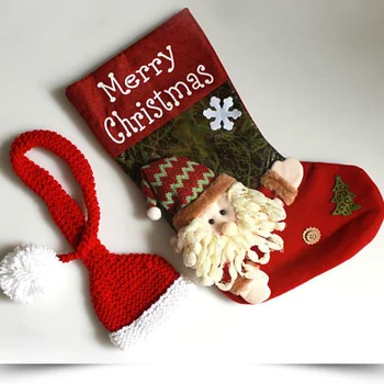 Детские фотографии, рождественские носки для пеленания, реквизит для новорожденных, Одежда, сувениры