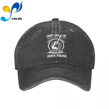 Джон Прайн Джинсовая Бейсболка Snapback Шляпы Осень-лето Шляпа для мужчин Женские Кепки Casquette шляпы