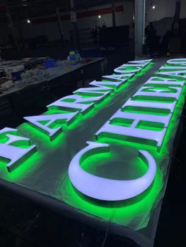 Изготовленная на заказ светодиодная вывеска стоматологической аптеки с зеленым крестом Дизайн вывески Enseigne Lumineuse Pharmacie Аптечная светодиодная вывеска