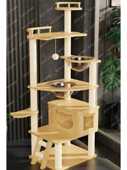 Интегрированная доска для кошачьих царапин Cat Climbing Frame не покрывает площадь Космической капсулы Tongtianzhu High Fiber Cat Scratch Trees