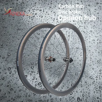 Колеса для шоссейного велосипеда Ainekasports light Carbon 700c глубиной 30/38/50/60/80 мм, шириной 25 мм, центральный замок карбонового обода, дисковый тормоз на ось Thur