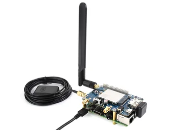 Коммуникационная шляпа Raspberry Pi LTE Cat 6, LTE-глобальная многополосная система позиционирования GNSS, поставляется с модулем EM060K-GL