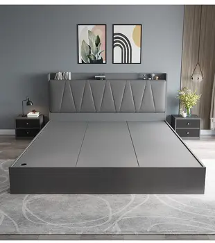 Кровать-татами 1,5 м экономичная большая кровать для хранения многофункциональная роскошная плита 1,8 м 1,2 м напольная кровать для хранения
