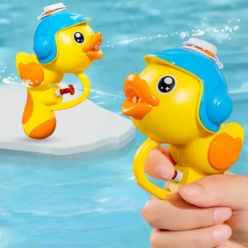 Летний Водяной пистолет Игрушки Дети Играют в воду Бассейн Пляжная игрушка Милый Опрыскиватель с уткой Игрушки для активного отдыха для детей Мальчиков Девочек взрослых