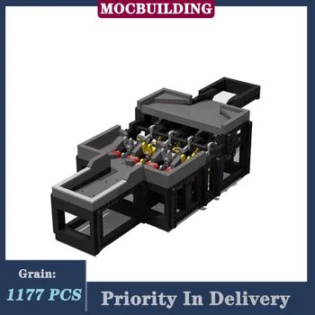 Модуль GBC Motor Machine, Технология строительных блоков MOC, Коллекция головоломок Bricks, Детские игрушки, подарки
