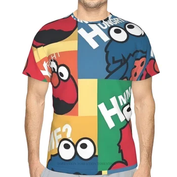 Мужские футболки в стиле ретро Hungry Elmo, сериал 