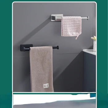 Настенный держатель рулона туалетной бумаги из нержавеющей стали, черный, серебристый, самоклеящийся держатель туалетной бумаги для ванной комнаты, настенная вешалка для полотенец