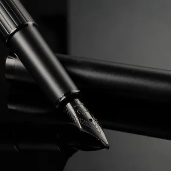 Новая Перьевая ручка Jinhao 88 Black для бизнеса и офиса, канцелярские принадлежности для студентов-финансистов, Чернильные ручки