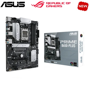 НОВЫЙ AM5 Для материнской платы ASUS PRIME B650-PLUS с разъемом AM5 DDR5 128G B650 Оригинальная Настольная Материнская плата PCI-E 5.0