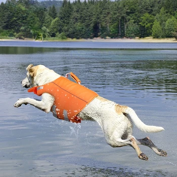 Новый Водонепроницаемый Спасательный Жилет для Собак, Жилет для плавания и Серфинга для Собак, Светоотражающая Одежда, Плавучий Жилет Для Предотвращения Утопления