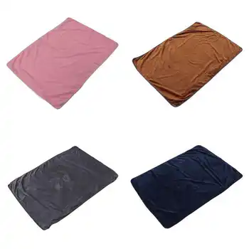 Носимое одеяло Теплое износостойкое двустороннее плюшевое детское одеяло для путешествий на открытом воздухе