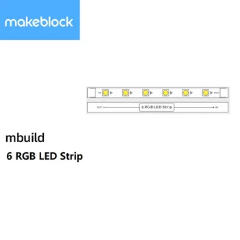 Светодиодные датчики Makeblock mBuild-12 светодиодных колец RGB, 6 мини-полос RGB LED