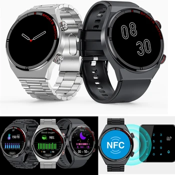 Смарт-часы Мужские 2022 TWS Bluetooth наушники Музыкальный звонок Монитор здоровья Спортивный фитнес с несколькими циферблатами для Samsung Note 20 Ultra A33