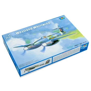 Трубач 02890 1/48 Масштаб Британский Истребитель Westland Whirlwind Aircraft Craft GiftToy Пластиковый Сборочный набор для сборки модели