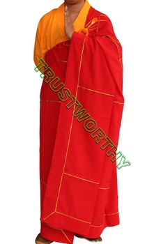 унисекс буддийские монахи шаолинь ряса буддизм длинный халат Буддизм лохан артат одежда для боевых искусств одежда QIYI