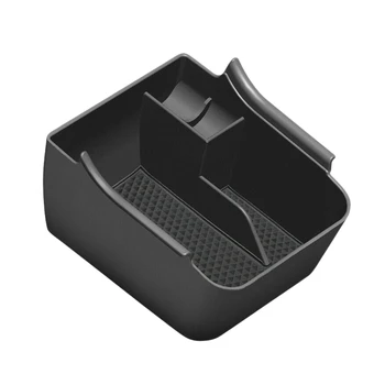 Ящик для хранения подлокотников для Polo MK6 2018 2019 2020, Контейнер для центрального управления, Органайзер для салона автомобиля, автомобильные аксессуары